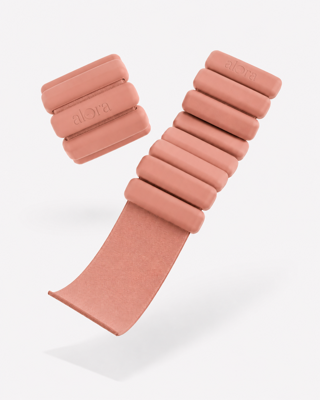 Wearable Wrist & Ankle Weights - Peach Pink
