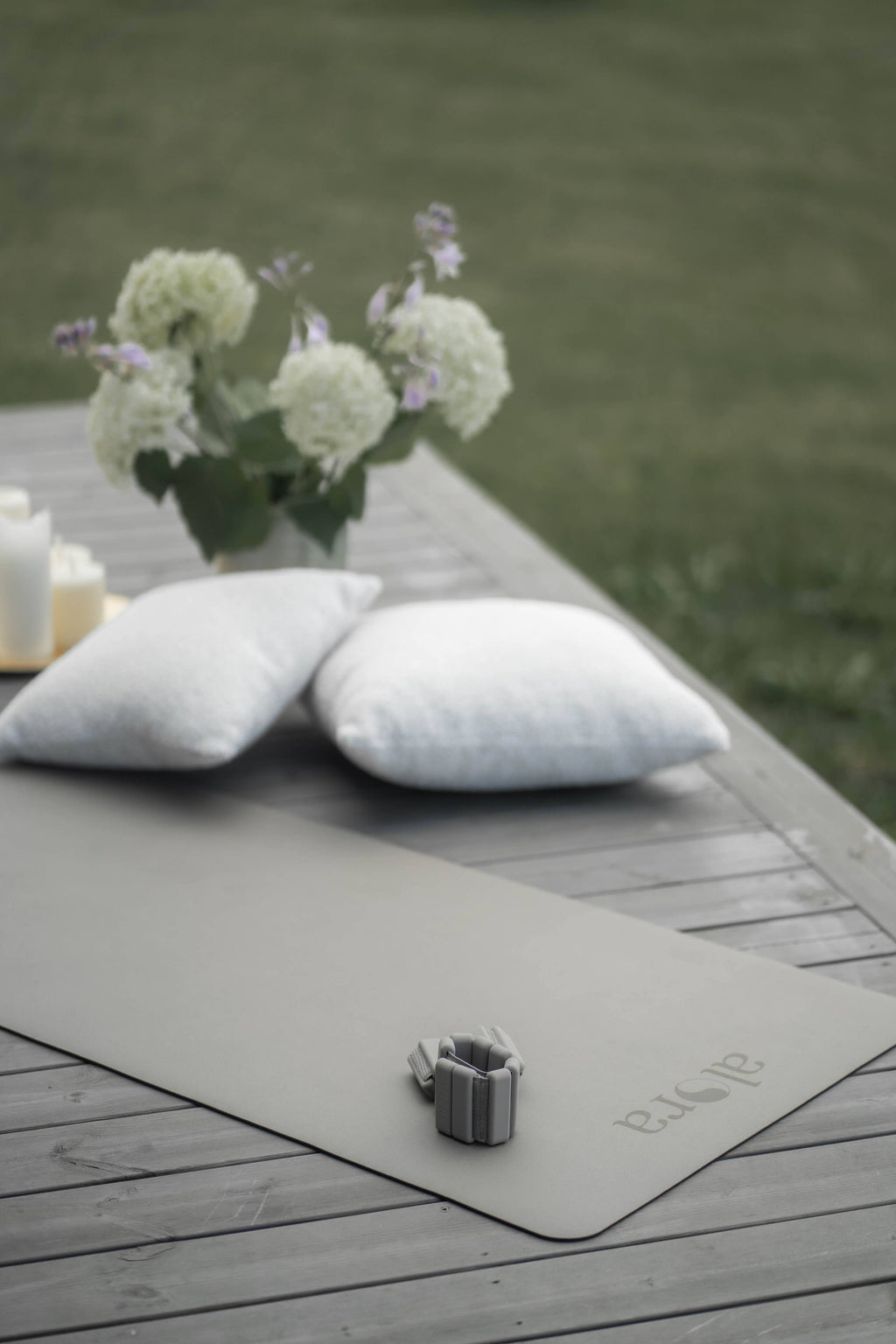 Premium Non-Slip Yoga & Pilates Mat – Sand Beige